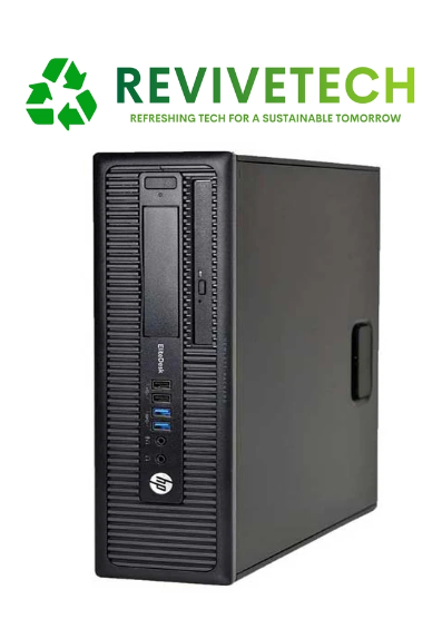 HP EliteDesk 800 G1 SFF Ex lease i5 Quad Core 3.2Ghz WIN 10 Home 240GB SSD